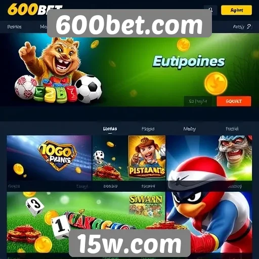 Explorando os jogos oferecidos no site 600bet.com